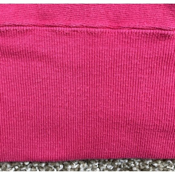 Vintage Champion Reverse Weave Alpha Omicron Pi Crewneck Pink Sweatshirt Large - Picture 8 of 11